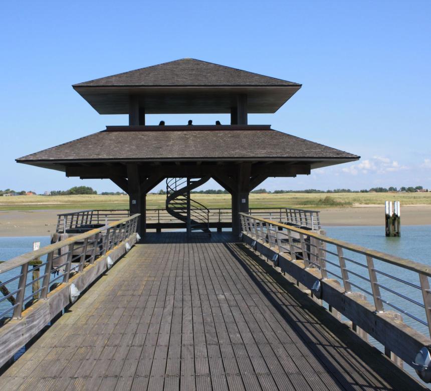 Uitkijktoren havengeul Nieuwpoort